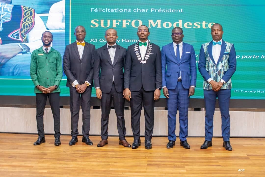 JCI COCODY HARMONIE/ Konan Marius passe le témoin à Suffo Modeste Joël